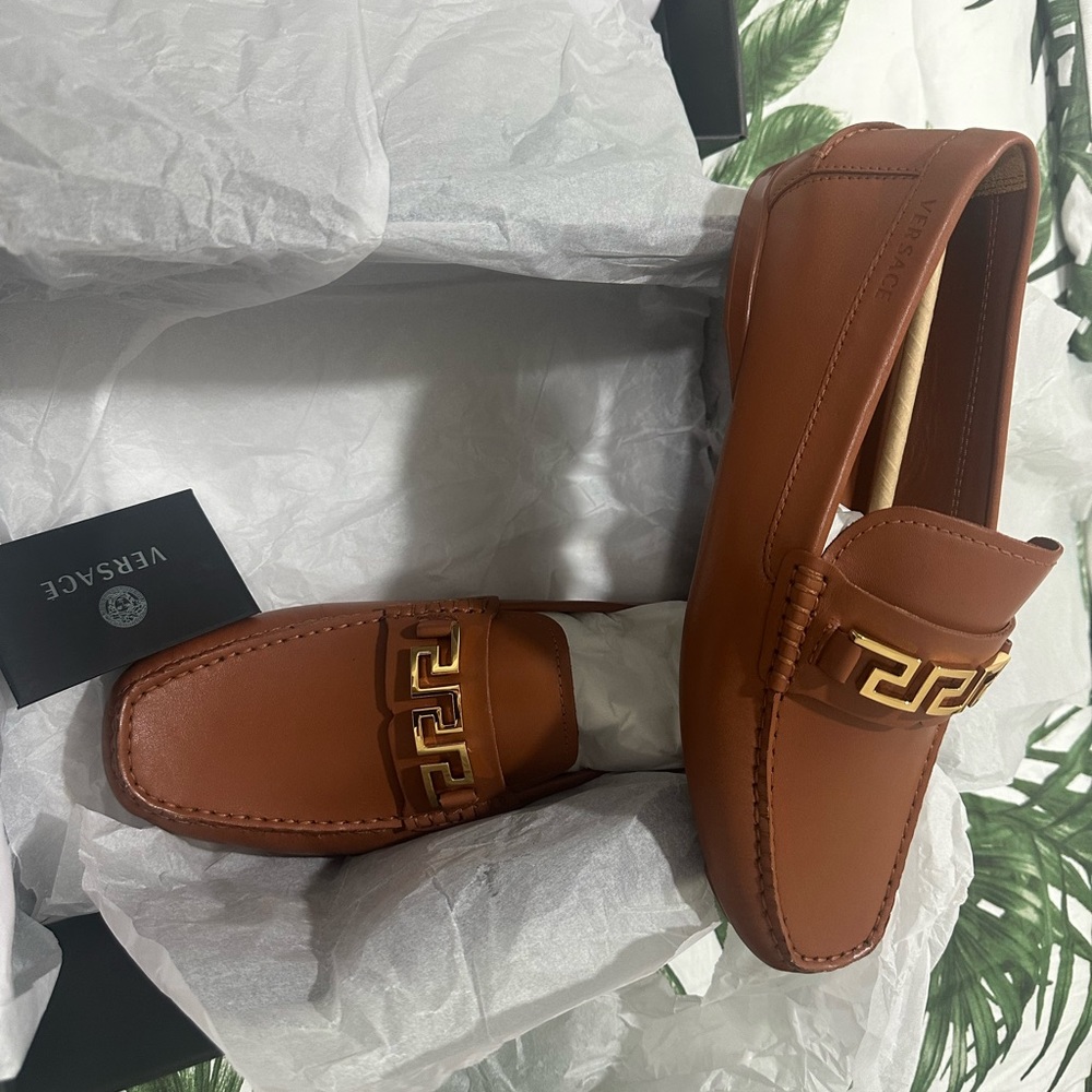 Versace La Greca driving shoe - Picture 6 of 9